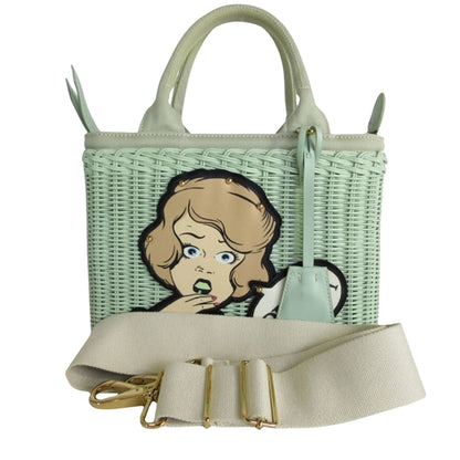 Chloé Brown Canvas Woody