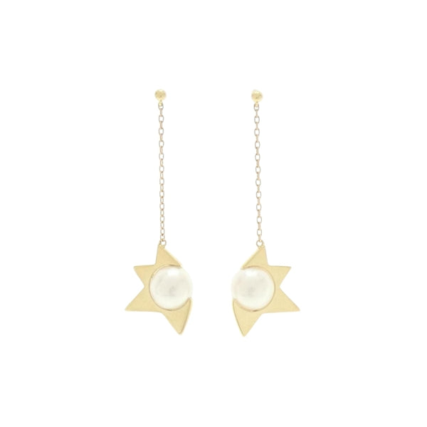 Chanel Gold Gold Plated Coco Mark