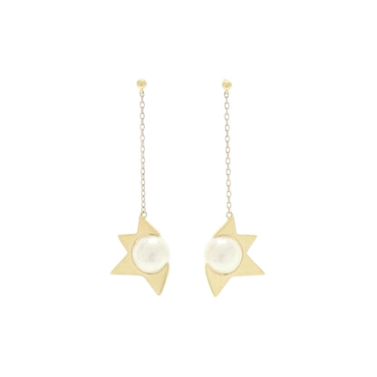 Chanel Gold Gold Plated Coco Mark