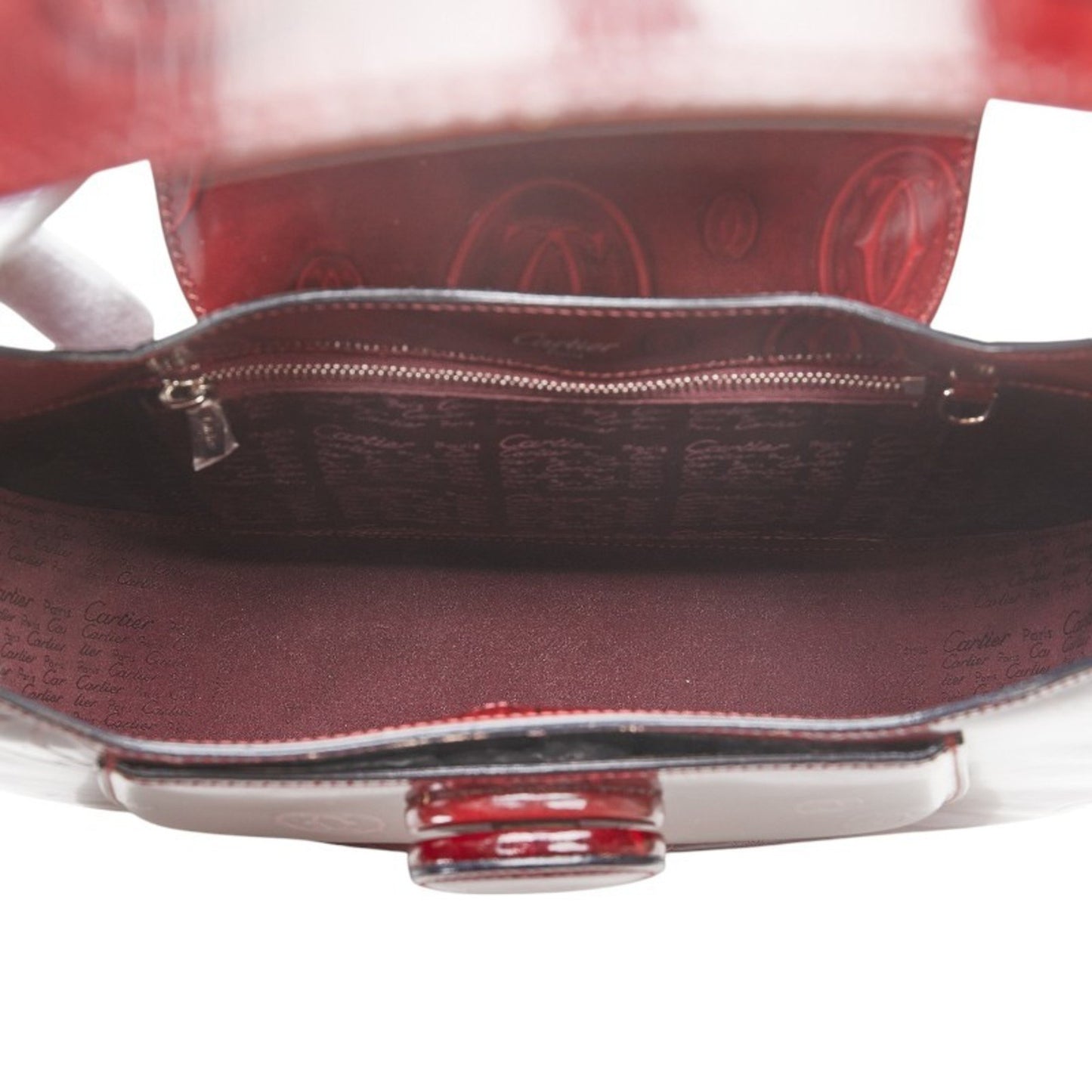 Cartier Red Patent Leather Happy Birthday