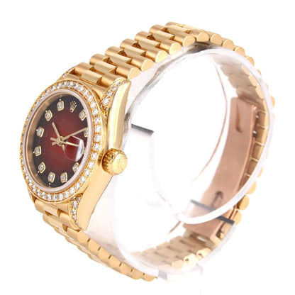 Rolex Red Yellow Gold Datejust