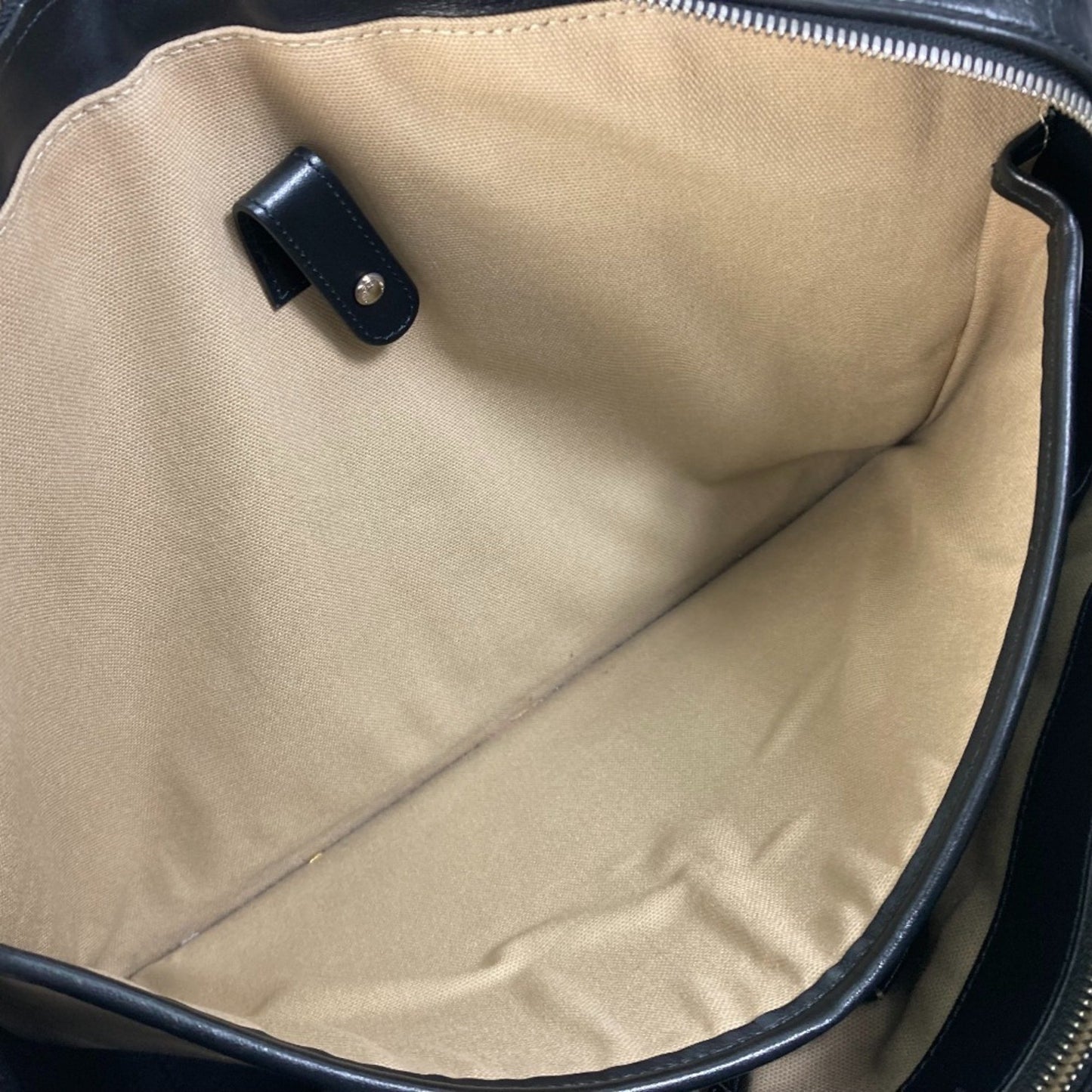 Burberry Black Leather Tb