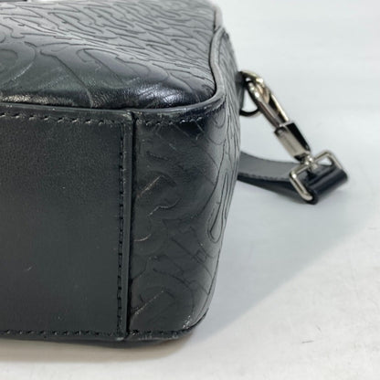 Burberry Black Leather Tb