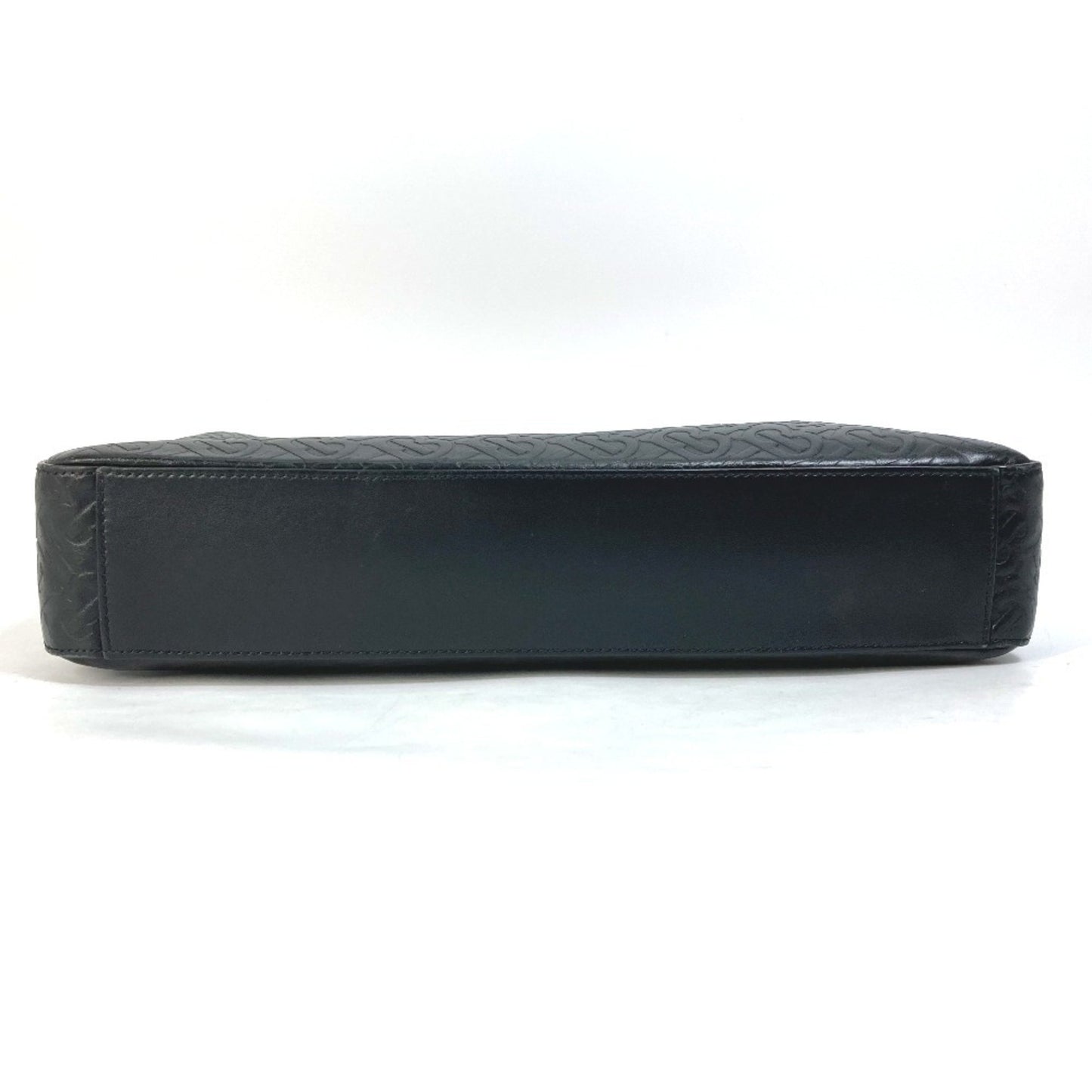 Burberry Black Leather Tb