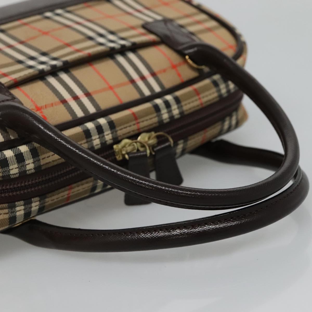 Burberry Brown Canvas Nova Check