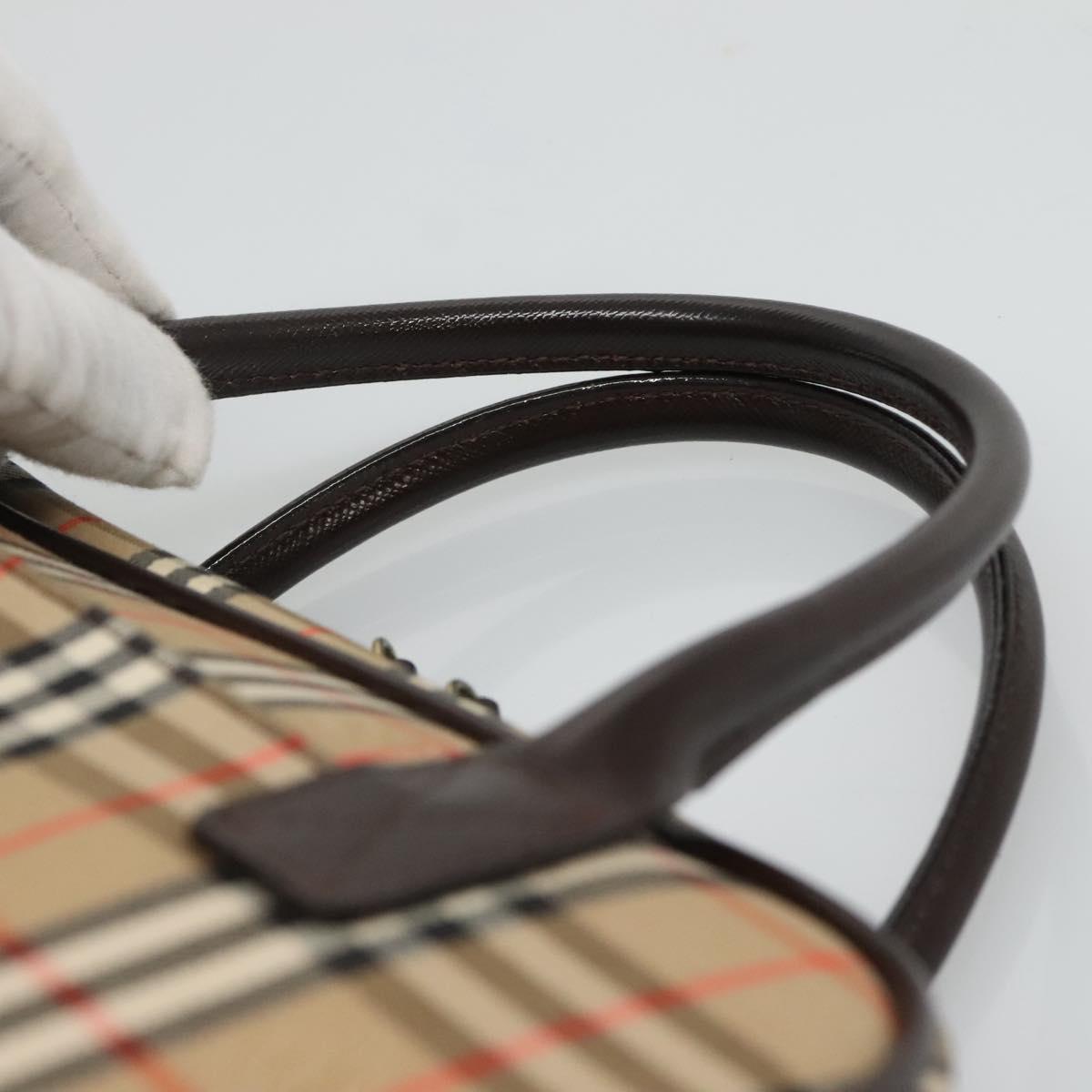 Burberry Brown Canvas Nova Check