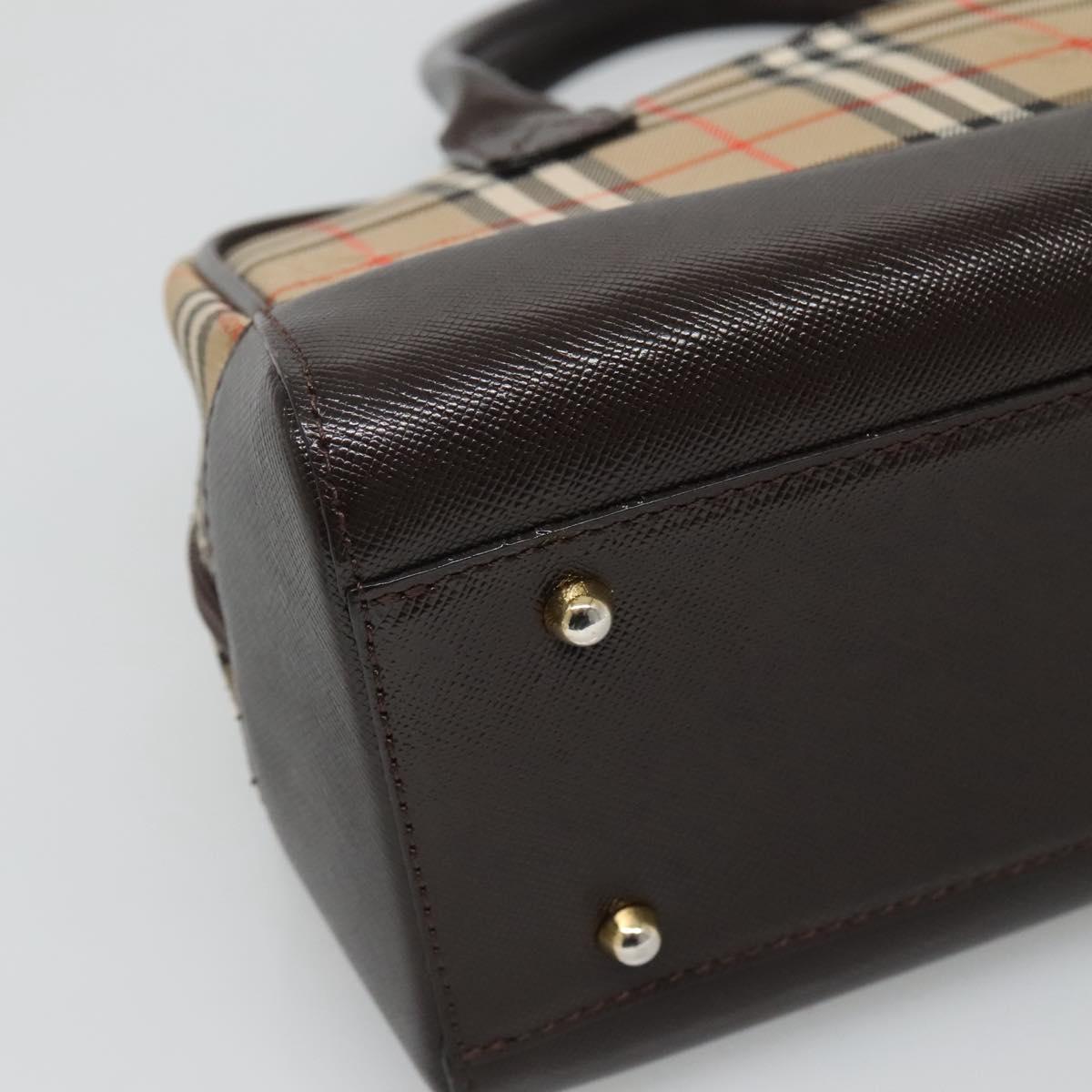 Burberry Brown Canvas Nova Check