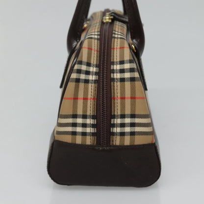 Burberry Brown Canvas Nova Check