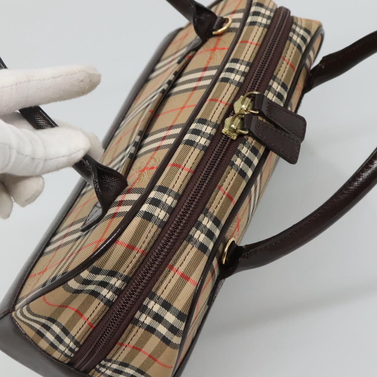 Burberry Brown Canvas Nova Check