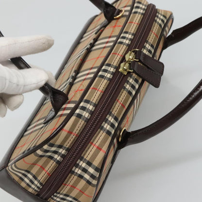Burberry Brown Canvas Nova Check