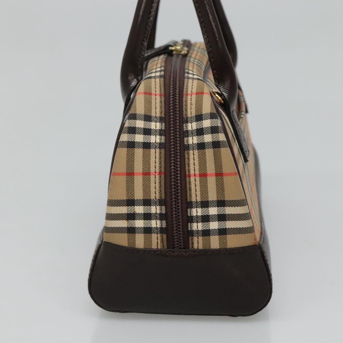 Burberry Brown Canvas Nova Check