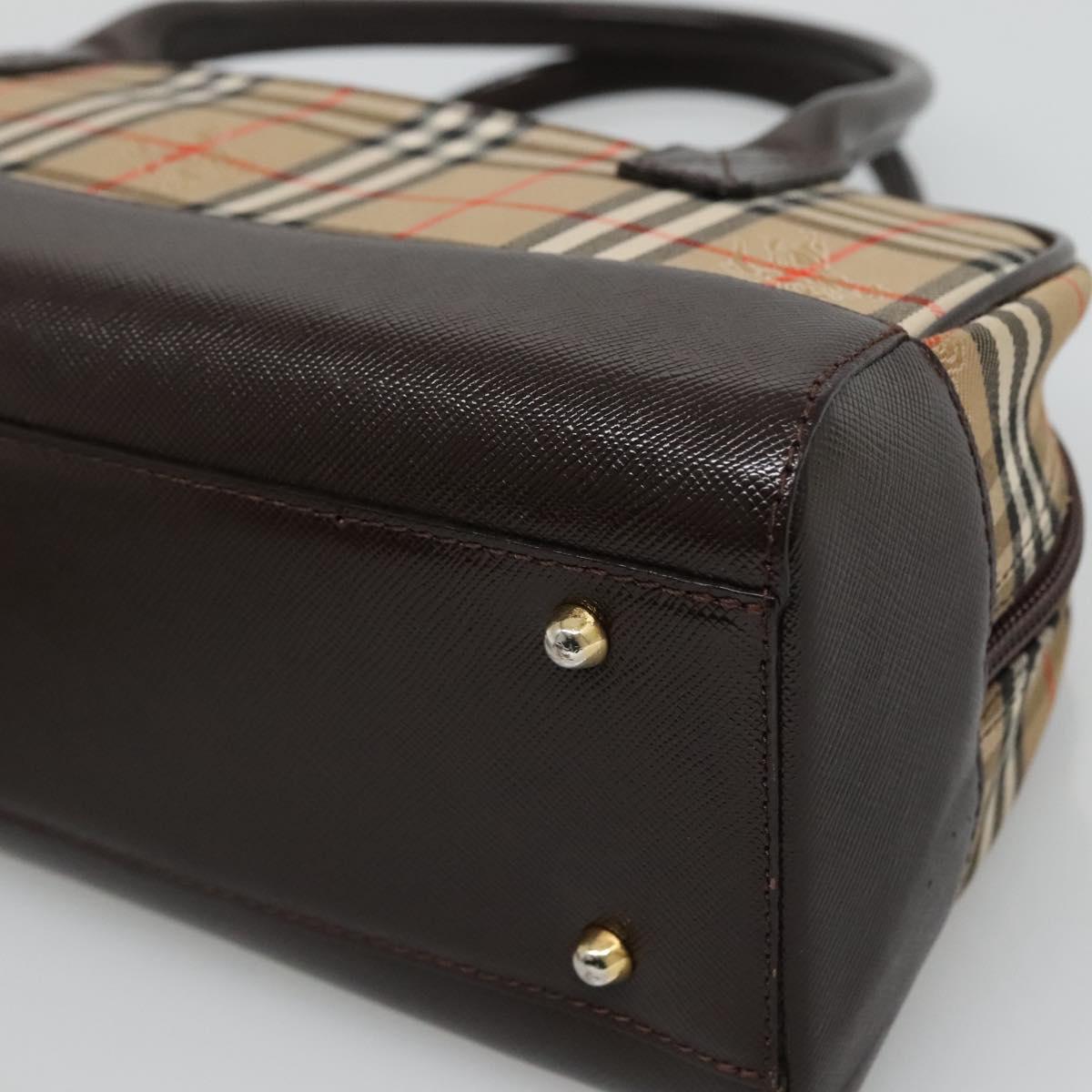 Burberry Brown Canvas Nova Check