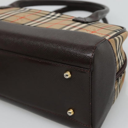 Burberry Brown Canvas Nova Check