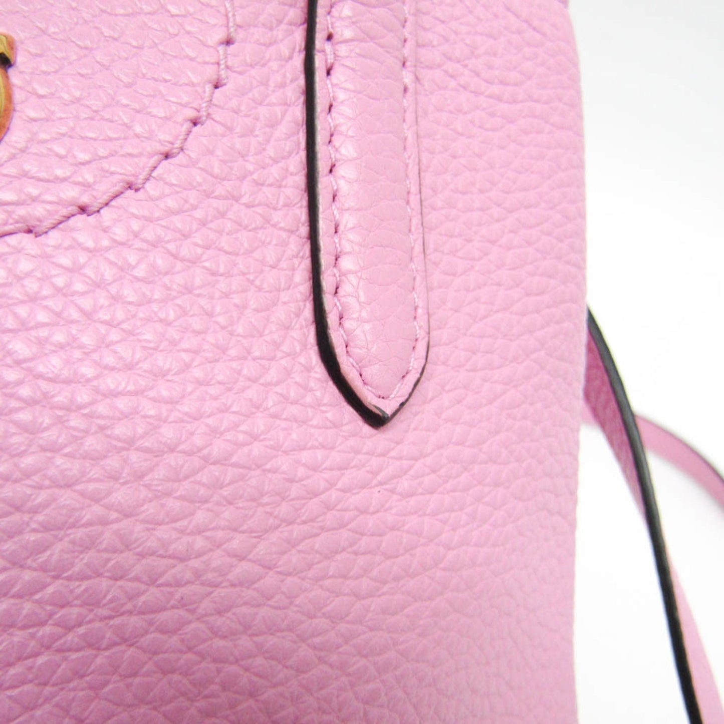 Salvatore Ferragamo Pink Leather Gancini