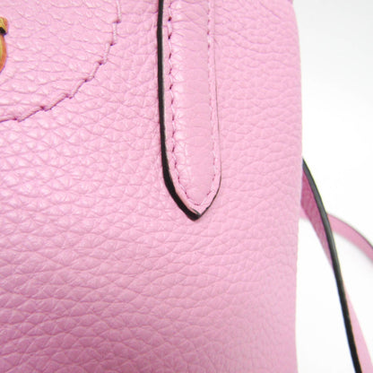 Salvatore Ferragamo Pink Leather Gancini