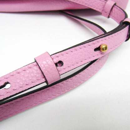Salvatore Ferragamo Pink Leather Gancini