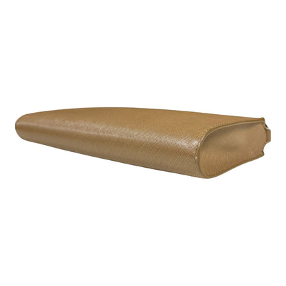 Salvatore Ferragamo Brown Leather Gancini