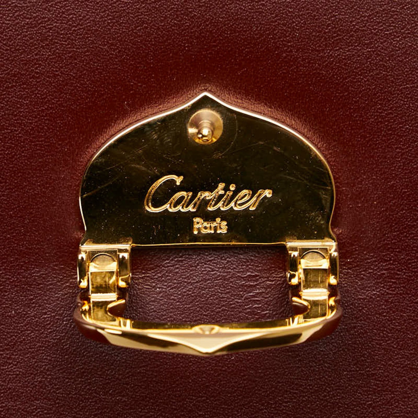 Cartier Red Leather Must De Cartier