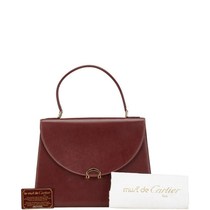 Cartier Red Leather Must De Cartier