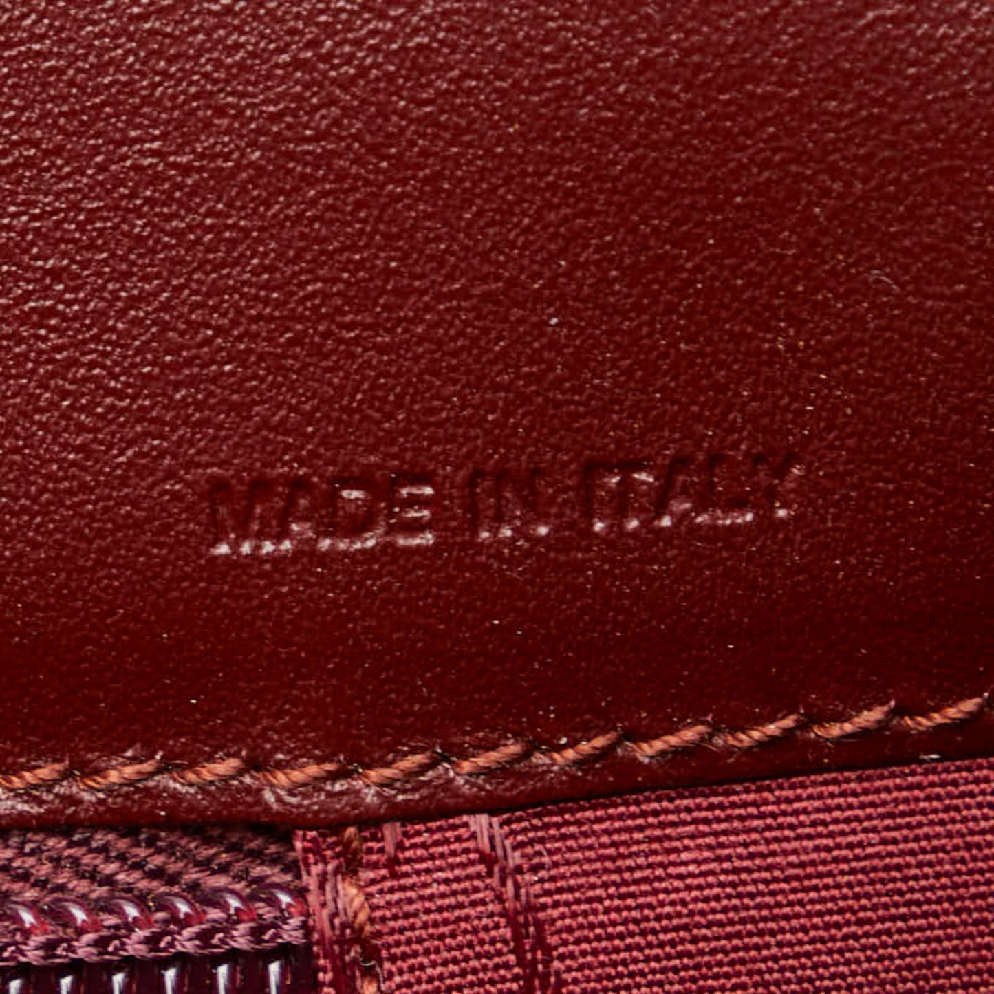 Cartier Red Leather Must De Cartier