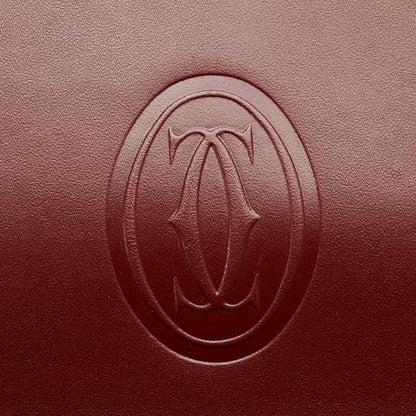 Cartier Red Leather Must De Cartier