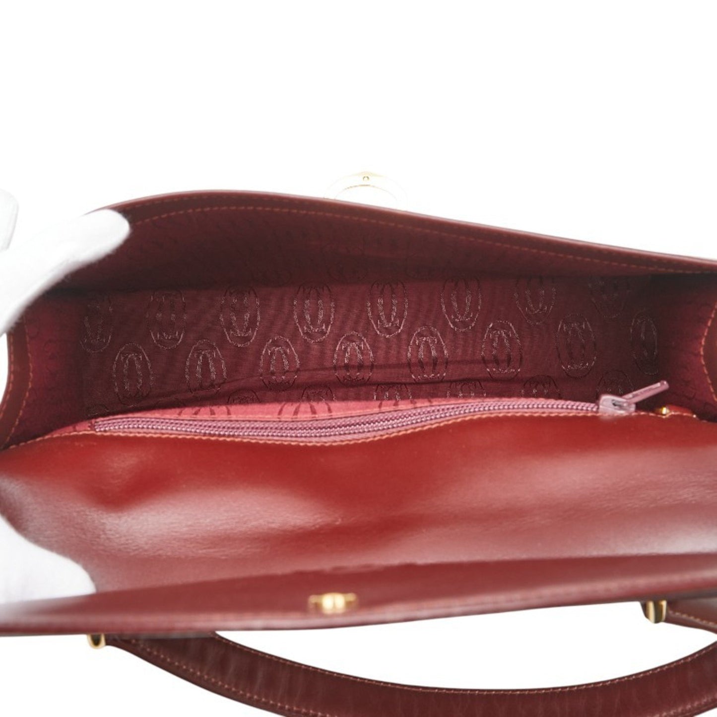 Cartier Red Leather Must De Cartier