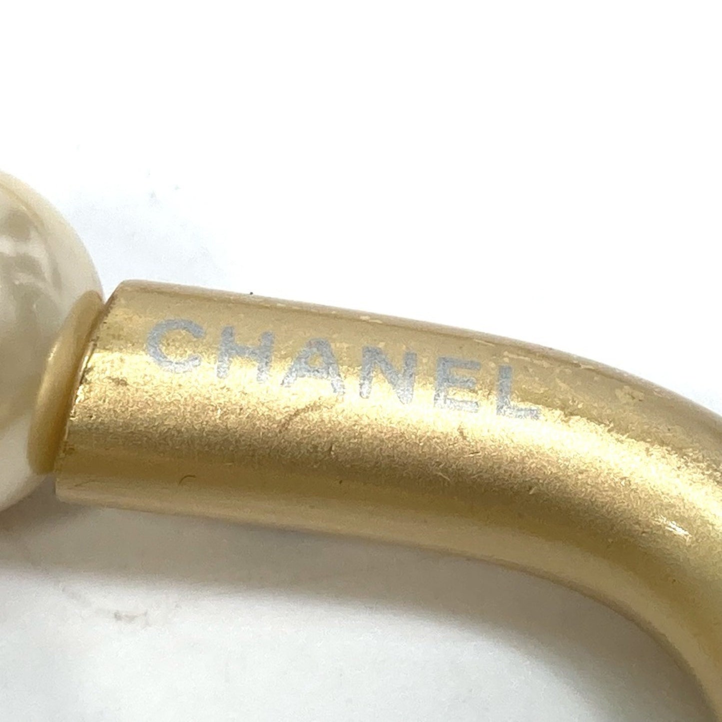 Chanel Gold Leather Belt