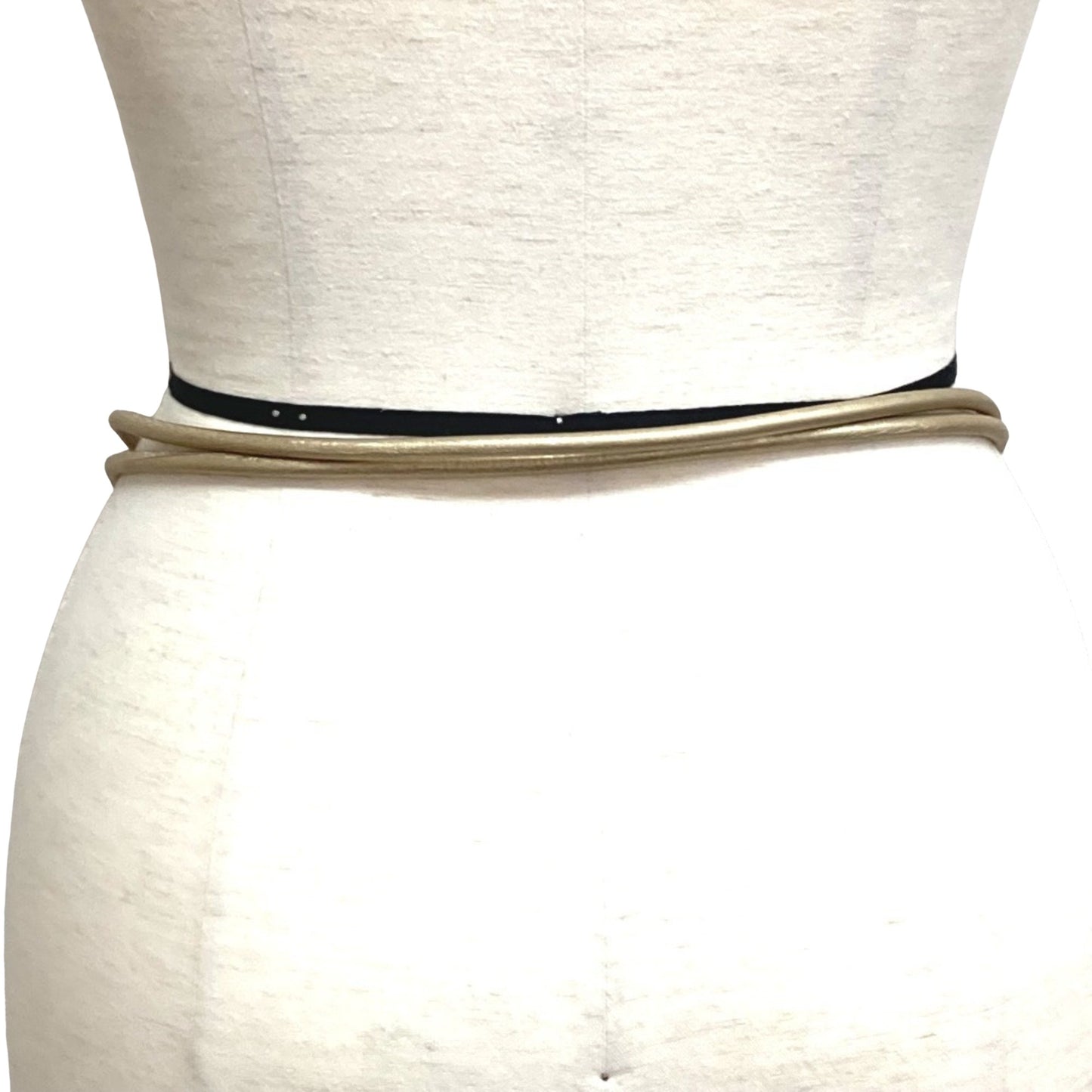 Chanel Gold Leather Belt