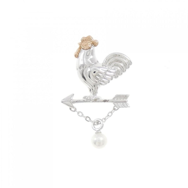 Chanel Gold Gold Plated Brooch
