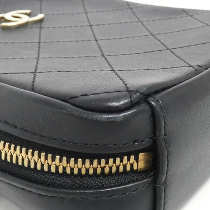 Chanel Black Leather Coco Handle