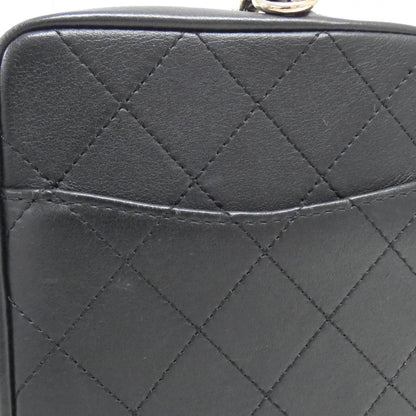 Chanel Black Leather Coco Handle
