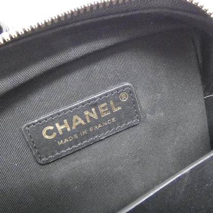 Chanel Black Leather Coco Handle