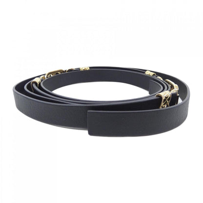Chanel Black Leather Coco Mark