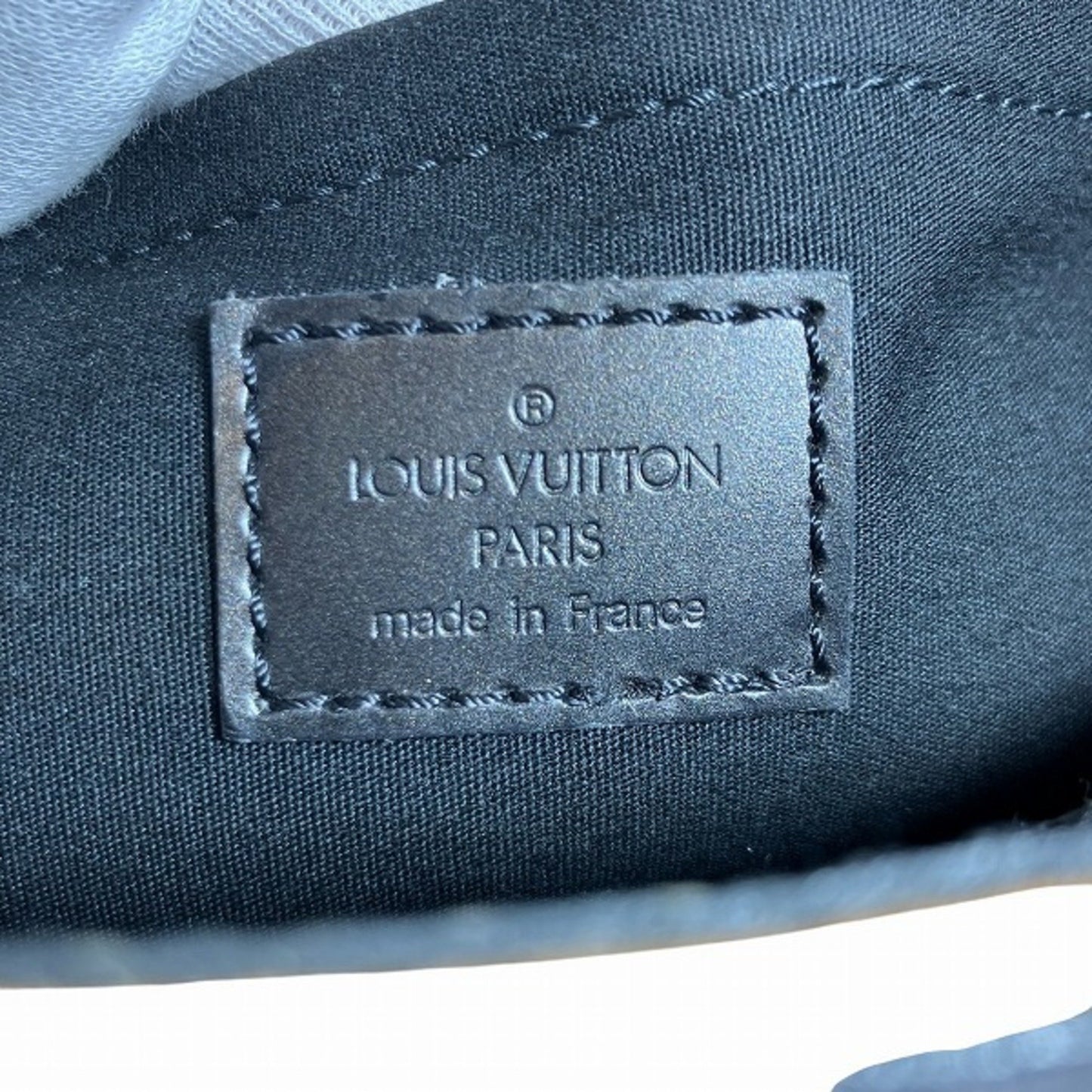 Louis Vuitton Black Leather Shelton