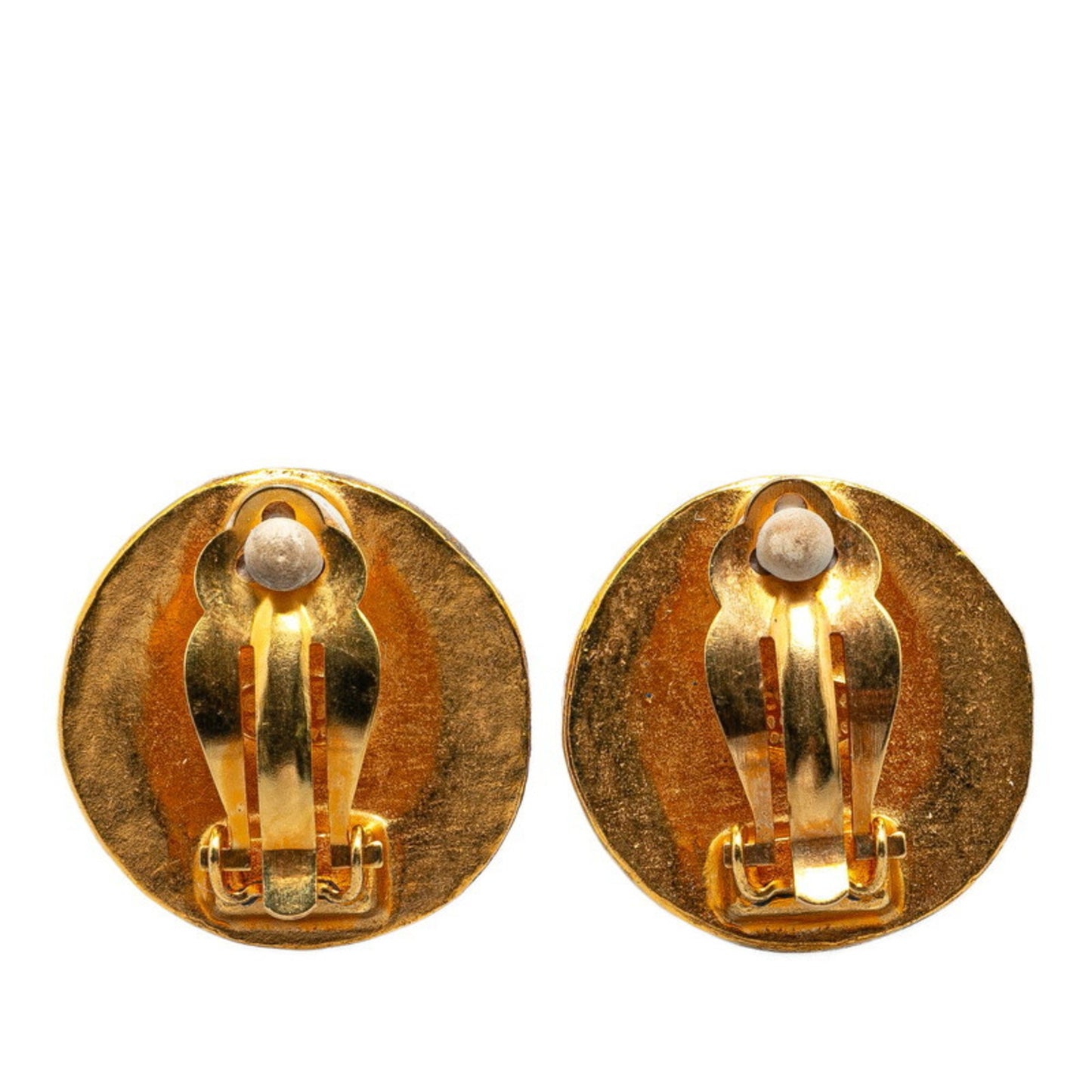 Chanel Gold Gold Plated Coco Mark