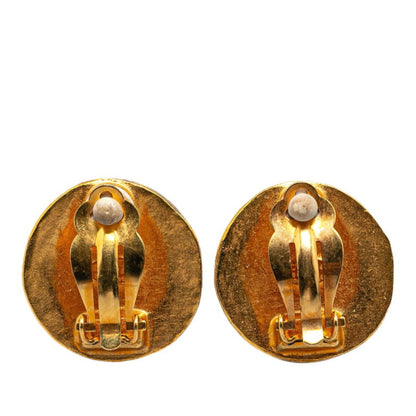 Chanel Gold Gold Plated Coco Mark