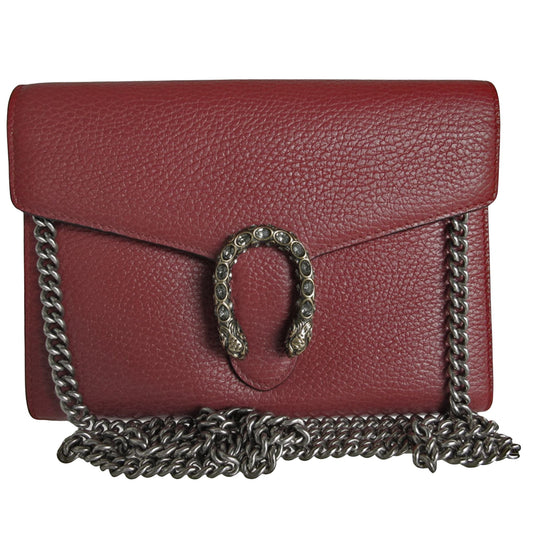 Gucci Red Leather Dionysus
