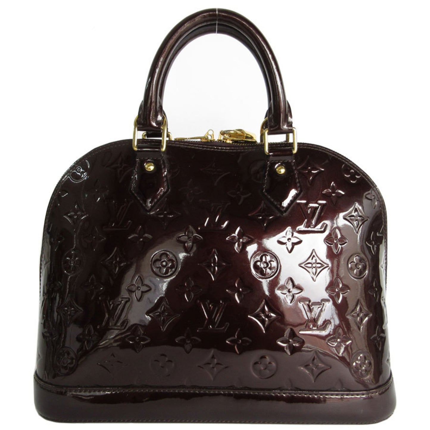 Louis Vuitton Red Canvas Alma
