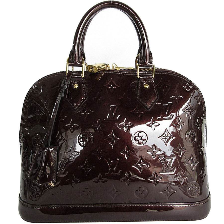 Louis Vuitton Red Canvas Alma