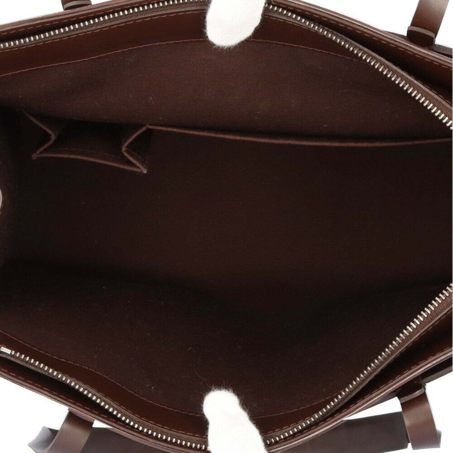 Louis Vuitton Brown Leather Croisette