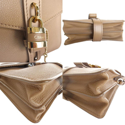 Chloé Brown Leather Aby