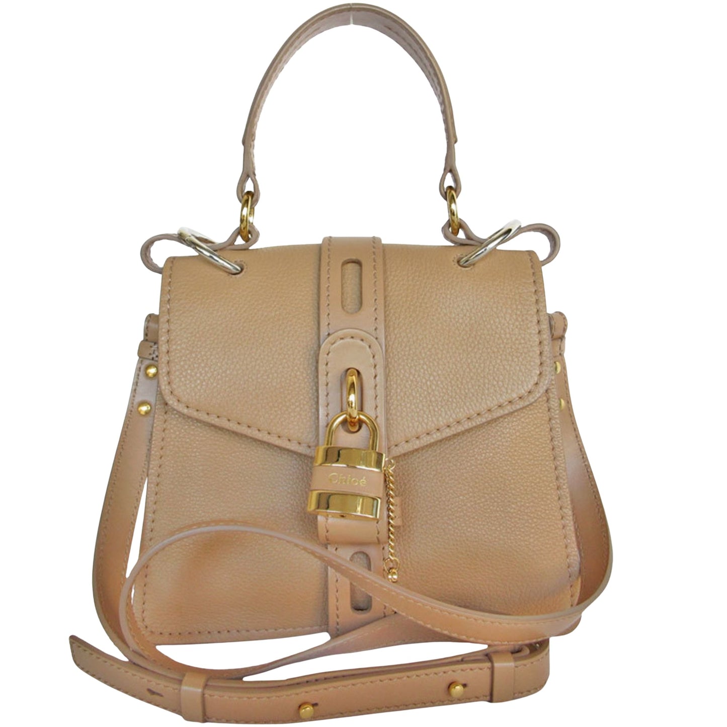 Chloé Brown Leather Aby