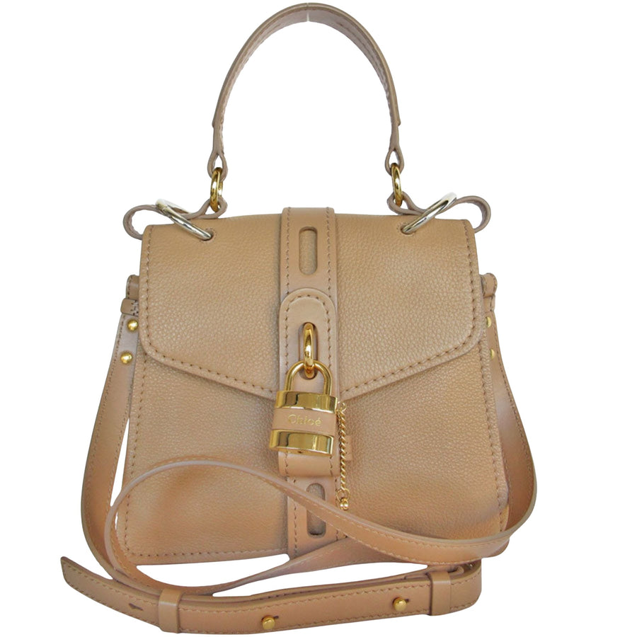 Chloé Brown Leather Aby