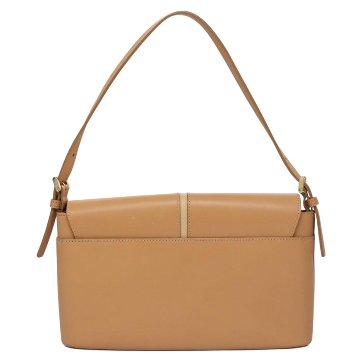 Burberry Brown Leather Shoulder