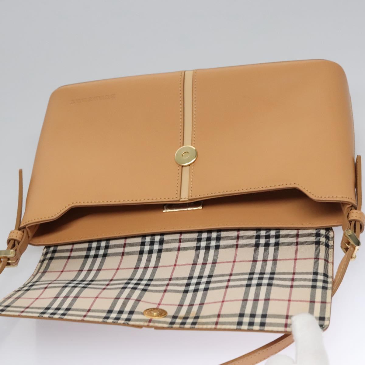 Burberry Brown Leather Shoulder