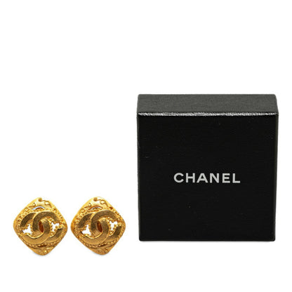 Chanel Gold Gold Plated Coco Mark