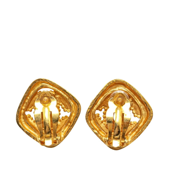Chanel Gold Gold Plated Coco Mark