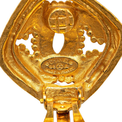 Chanel Gold Gold Plated Coco Mark