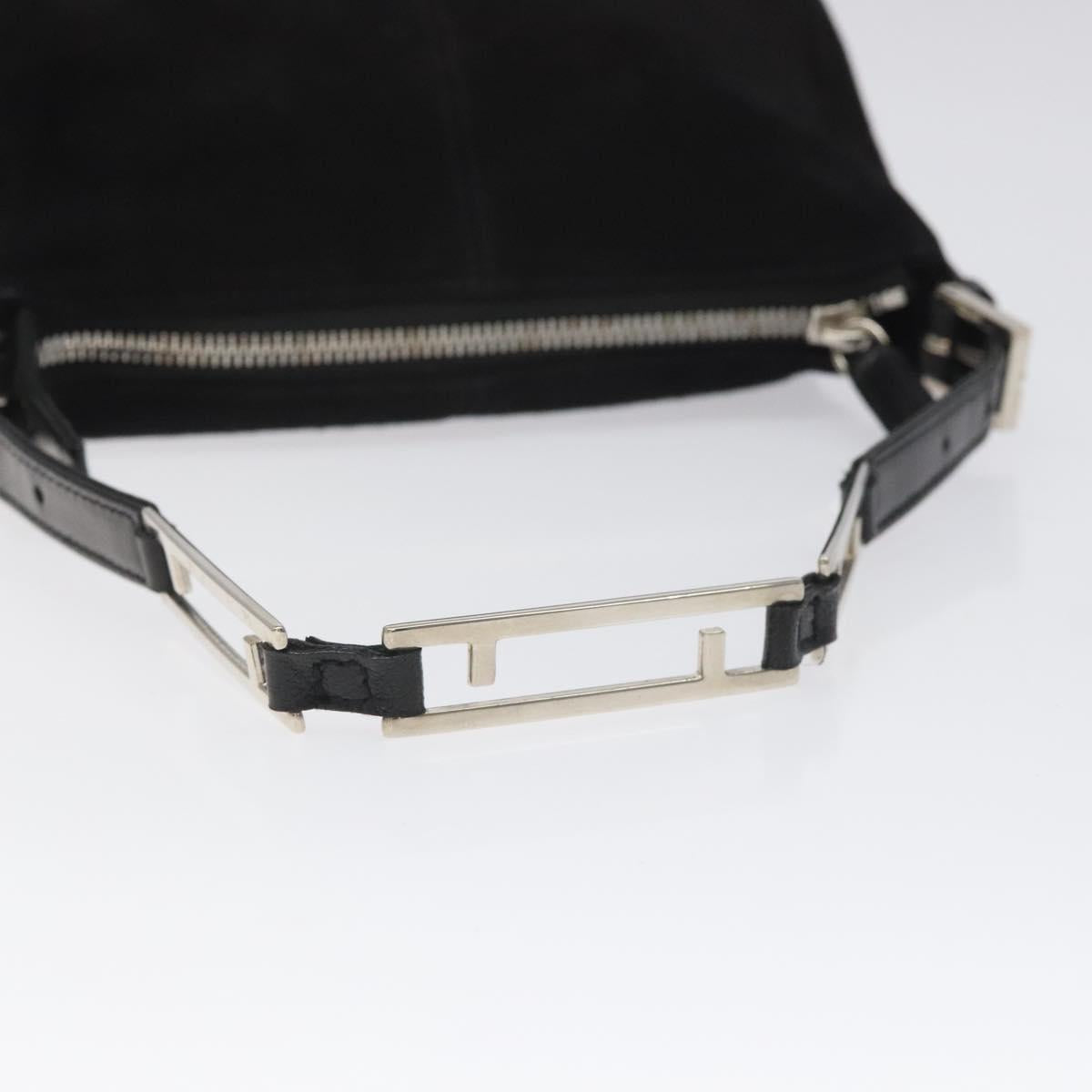 Fendi Black Suede Shoulder
