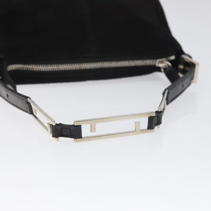 Fendi Black Suede Shoulder